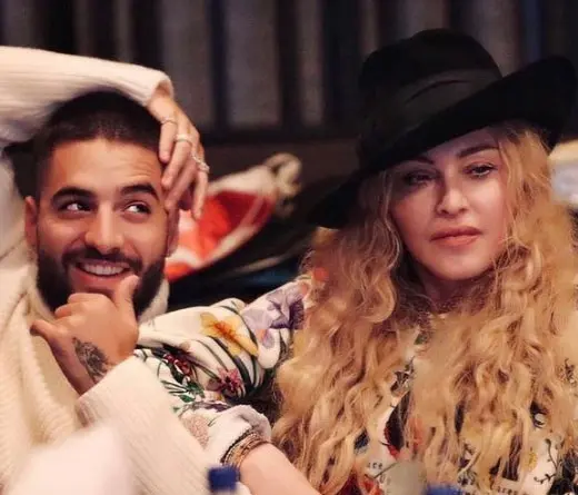 Confirmado: Maluma y Madonna estn grabando juntos una cancin.
